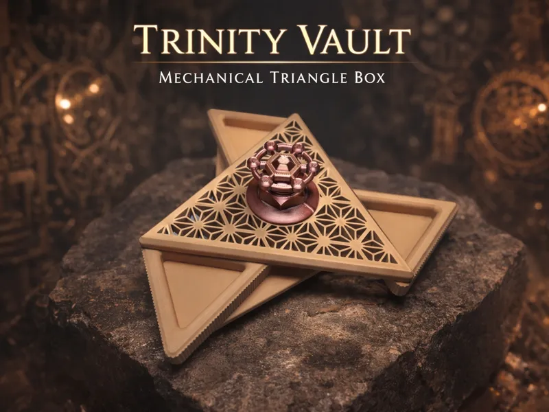 Trinity Vault - Mechanical Triangle Box