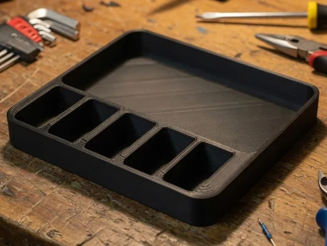 Work Bench Modern Small Parts Tray
