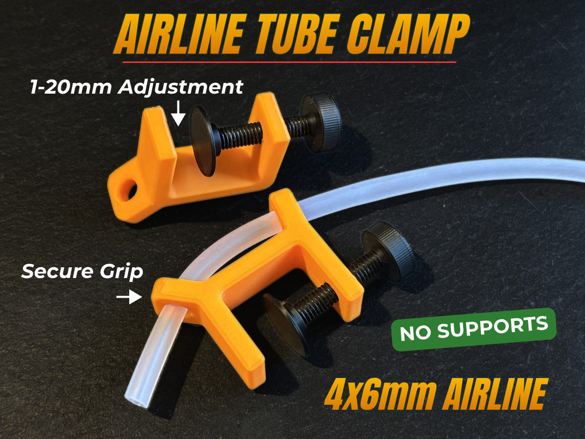 Aquarium Airline Tube Clamps 4x6mm (Drip Control)
