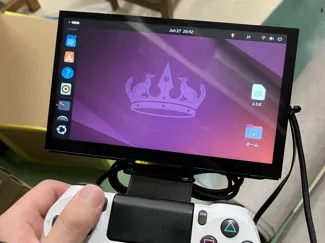 PS4 Controller Holder for Raspberry Pi Monitor