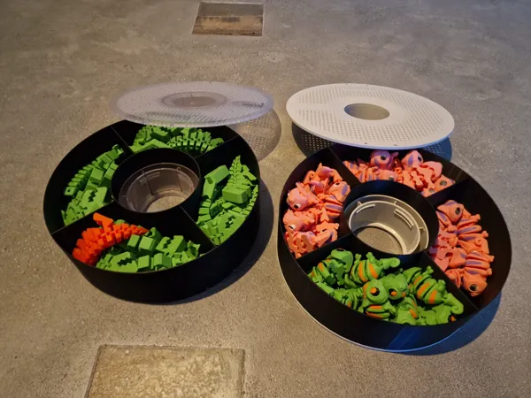 Boîtiers de rangement pour bobine