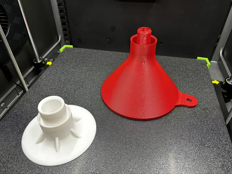 funnel + stand anycubic resin bottle