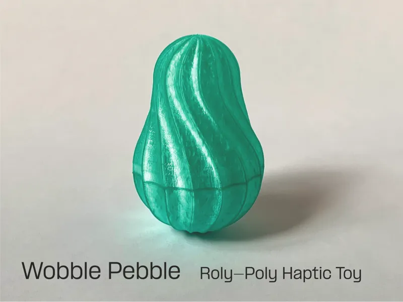 Wobble Pebble – Roly-Poly Haptic Toy