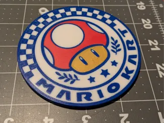 Mario Kart Keychain