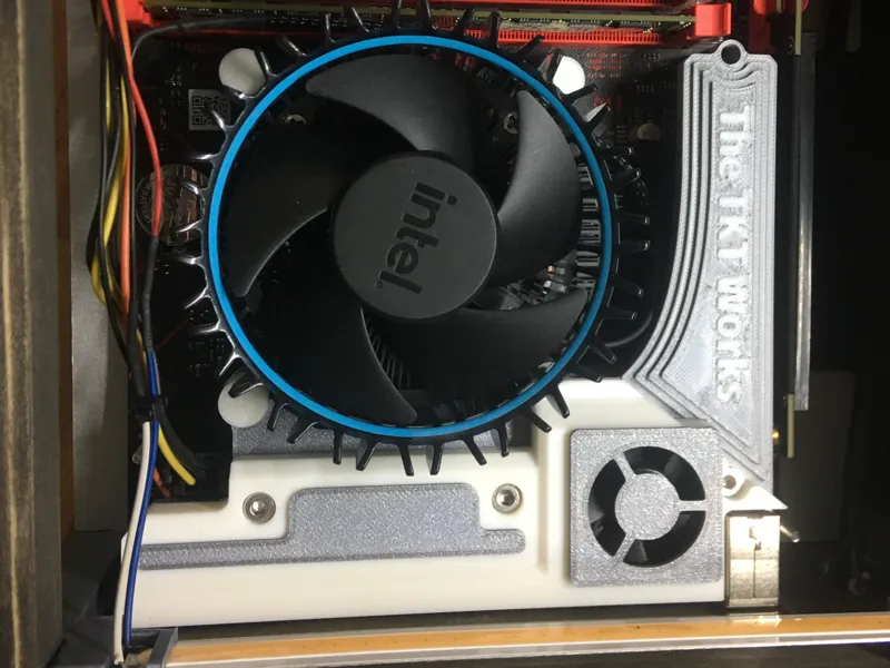 ITX VRM custom heatsink