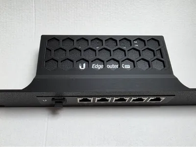A 10-inch rack mount for the Ubiquiti ER-X-SFP