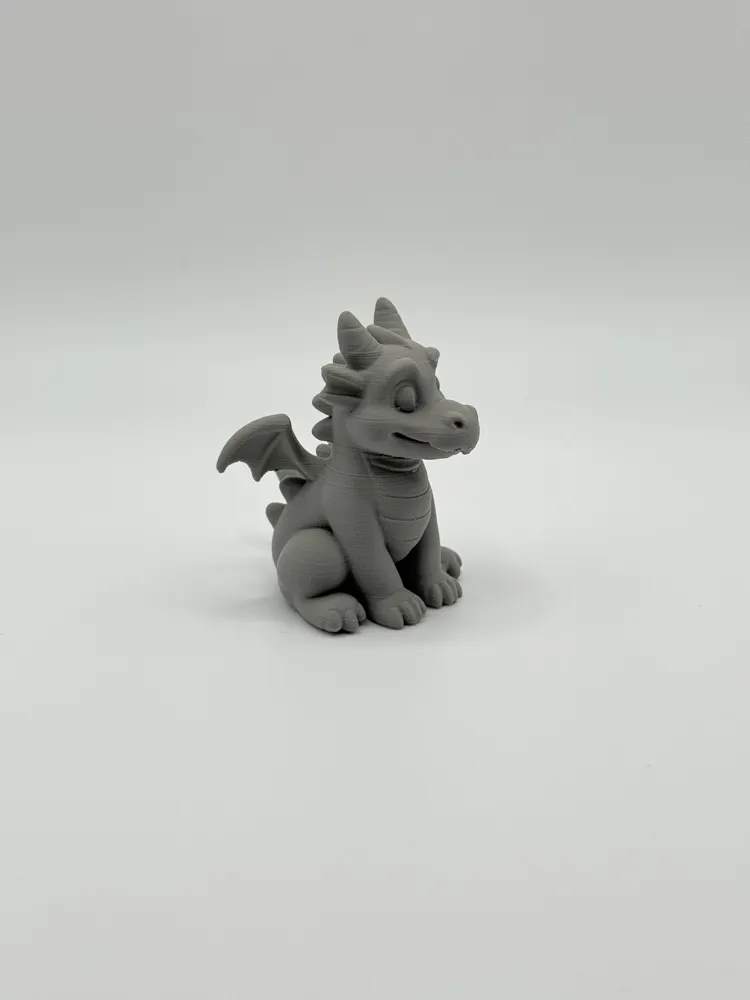 Cute Baby Dragon - Free 3D Print Model - MakerWorld