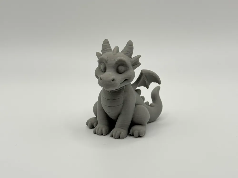 Cute Baby Dragon - Free 3D Print Model - MakerWorld
