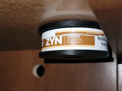 Under-Desk Zyn Holder