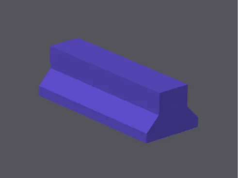 Molle Bag Mount QRS Template Block
