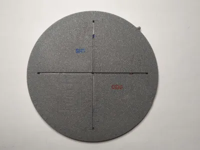 Analog trigonometric circle