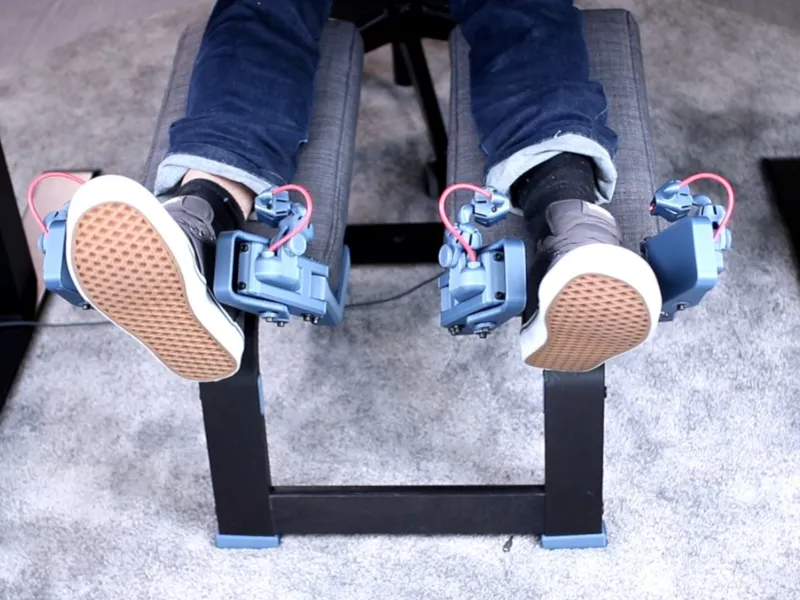 Saloon Desk  Footstool  for Faster PC Gaming.