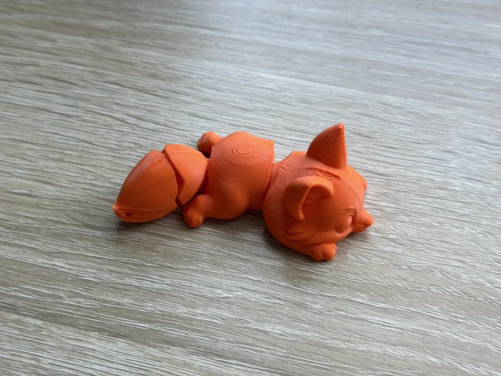 Cute Flexi Fox – Halloween Witch Hat | Fidget Toy - Free 3D Print Model ...