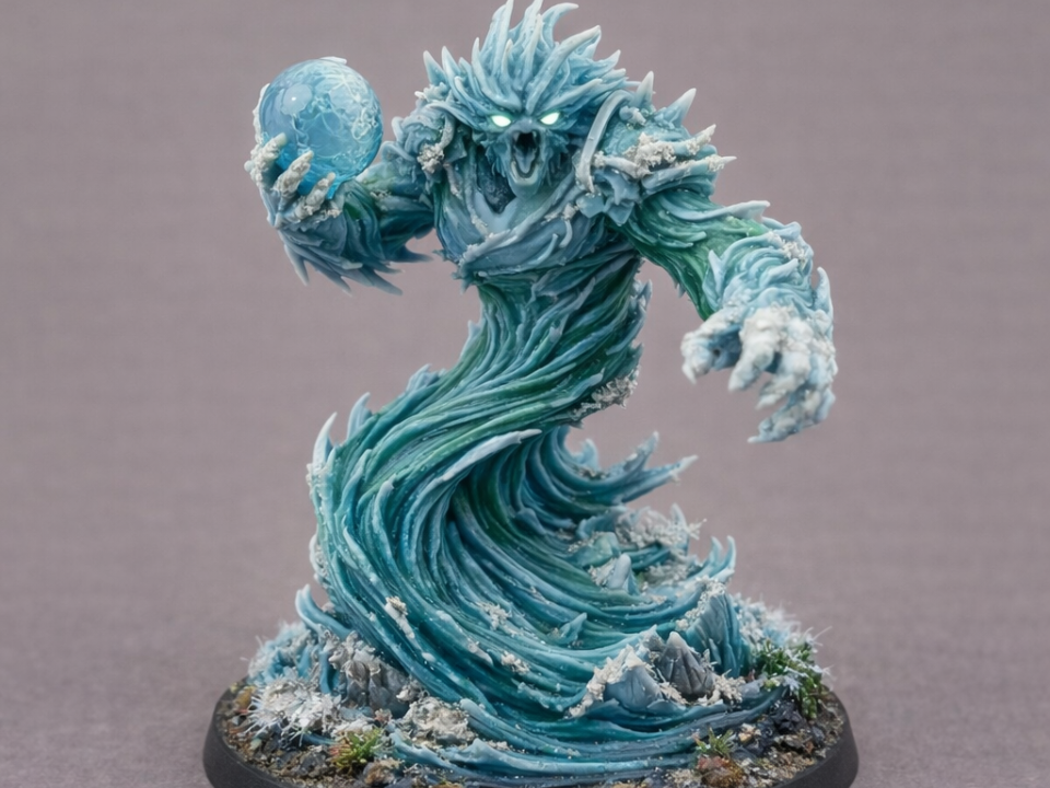 Frostbound Water Elemental