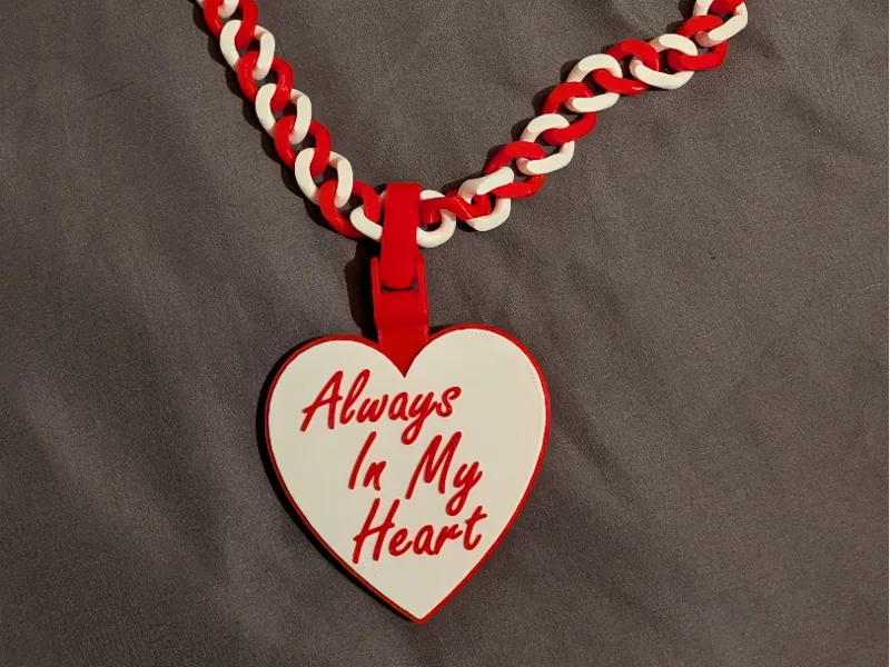 Heart Medallion & Chain