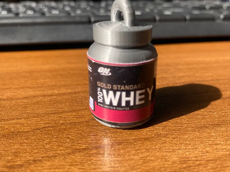 Chaveiro whey protein