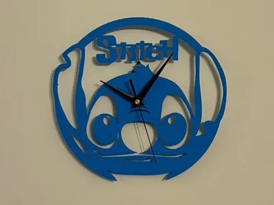 Stitch Wall Clock