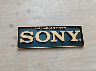 Plaque logo Sony