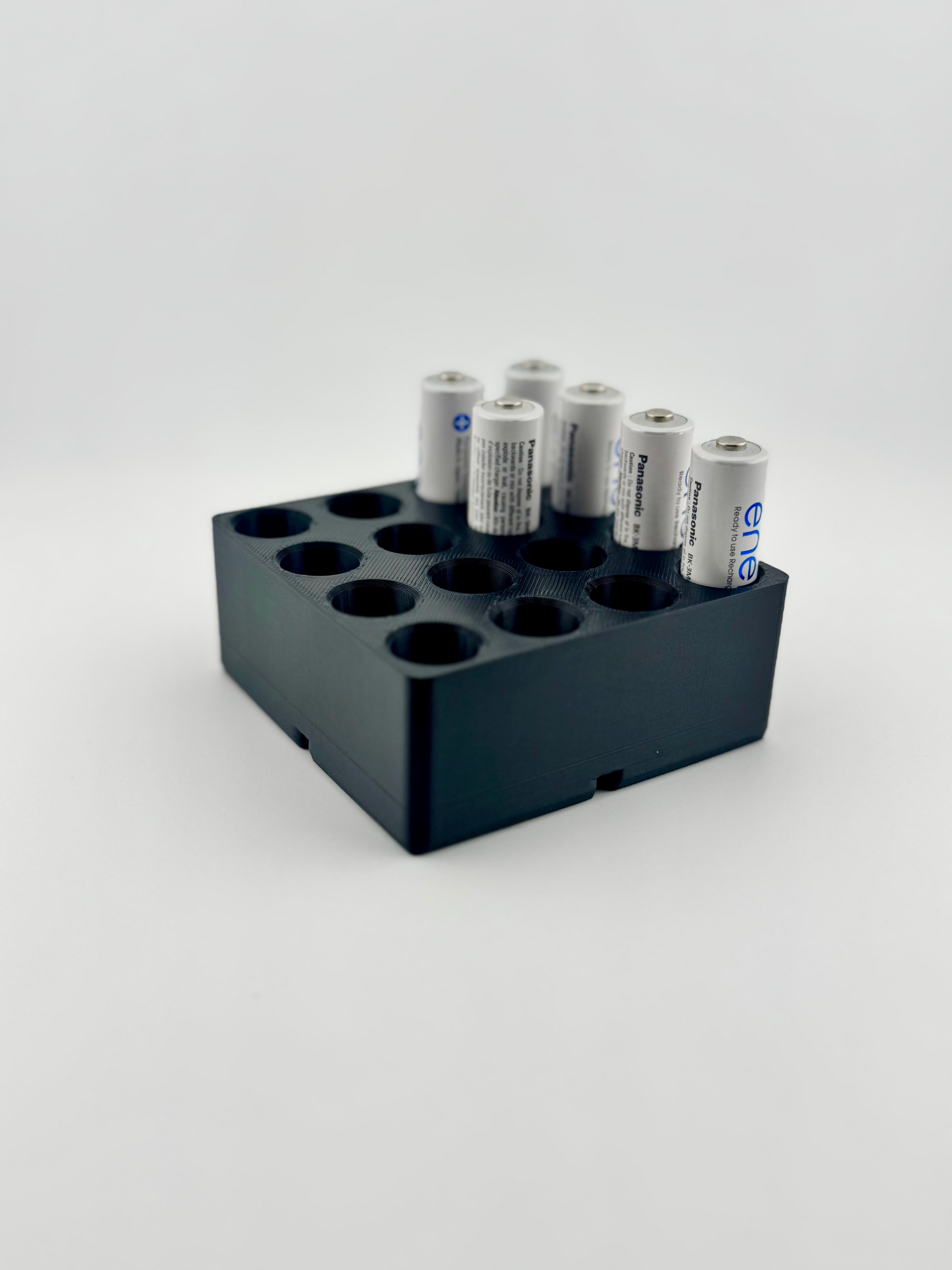 Miniatura 2 do modelo 3D Gridfinity Battery Organizer (Parametric)