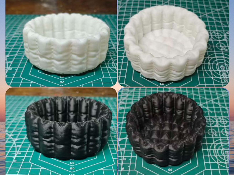 Miniatura 1 do modelo 3D 豪华软包首饰盒/花盆
