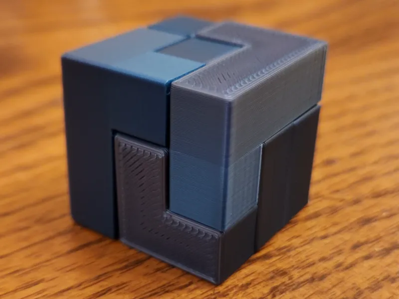 Quick Print 3D Puzzle Cube