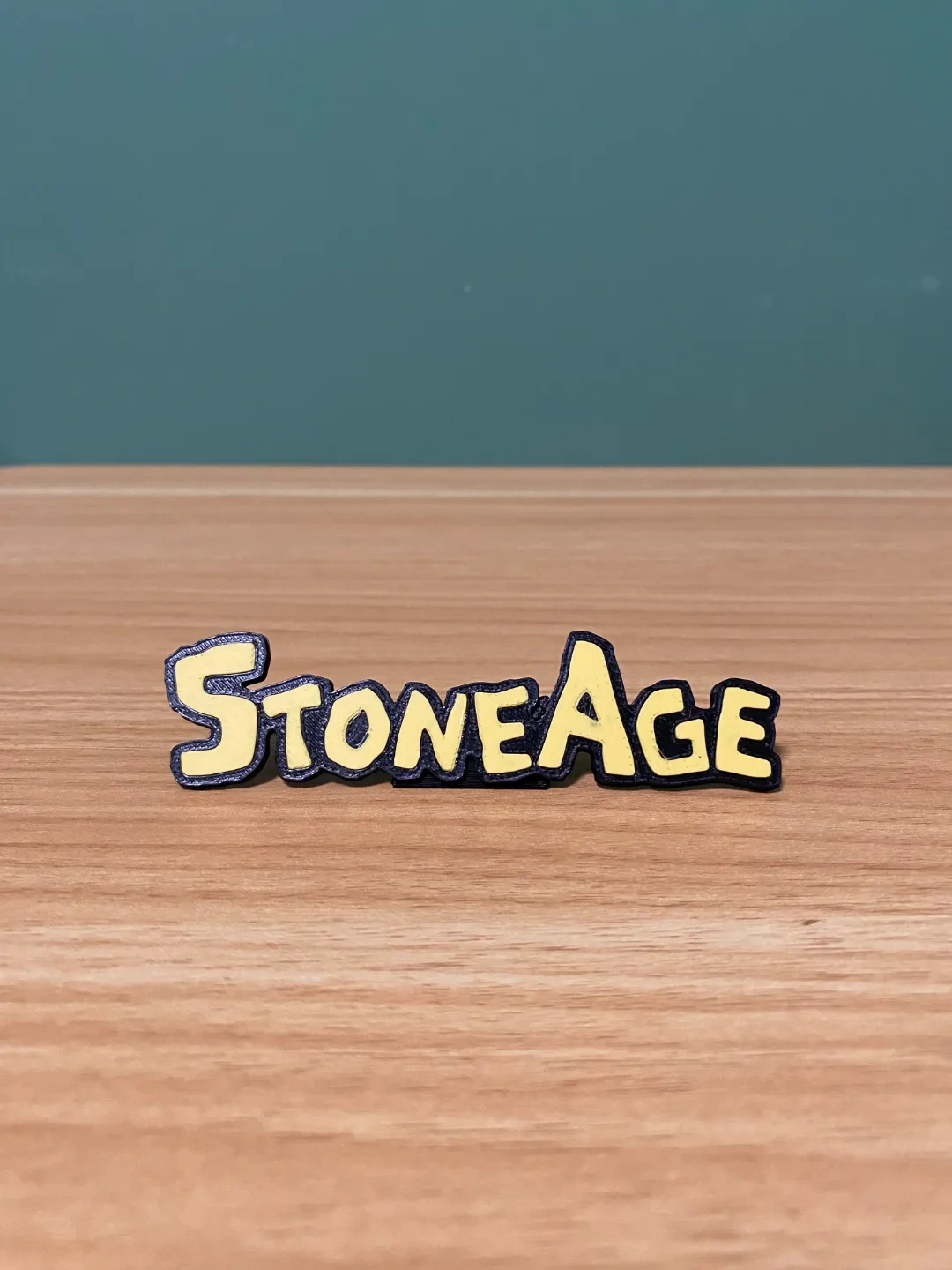 Miniatura 2 do modelo 3D 石器时代1.82 StoneAge标牌