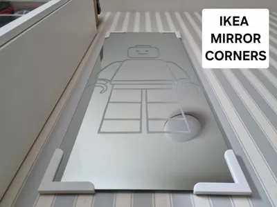 IKEA LÄRBRO mirror corners