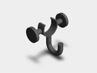 Elephone: Blue Compass Mic Arm In-Ear Hanger