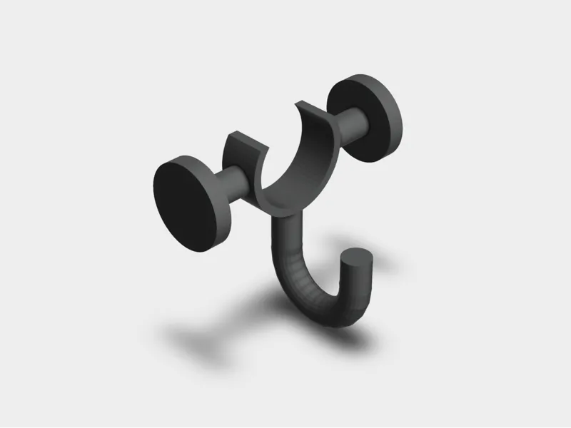 Elephone: Blue Compass Mic Arm In-Ear Hanger