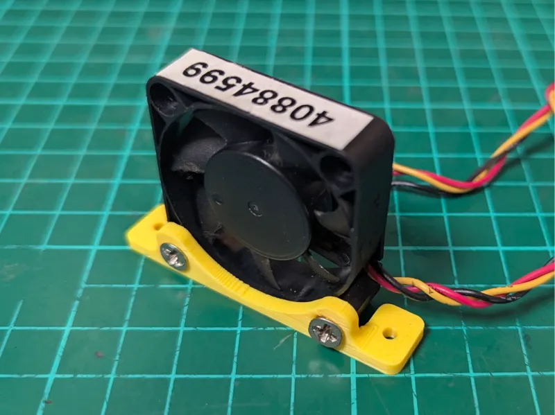 Supermicro 40mm fan mount for 1u short depth