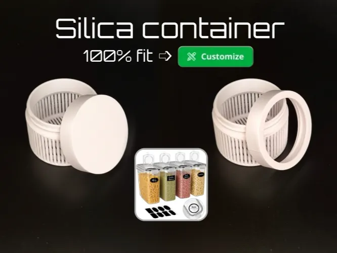 Silica Behälter