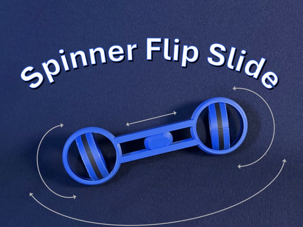 Miniatura 1 do modelo 3D Spinner Flip Slide