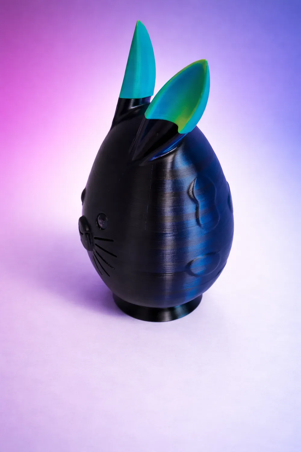 Cute Bunny Egg Container – 3D Easter Rabbit Box - Free 3D Print Model ...