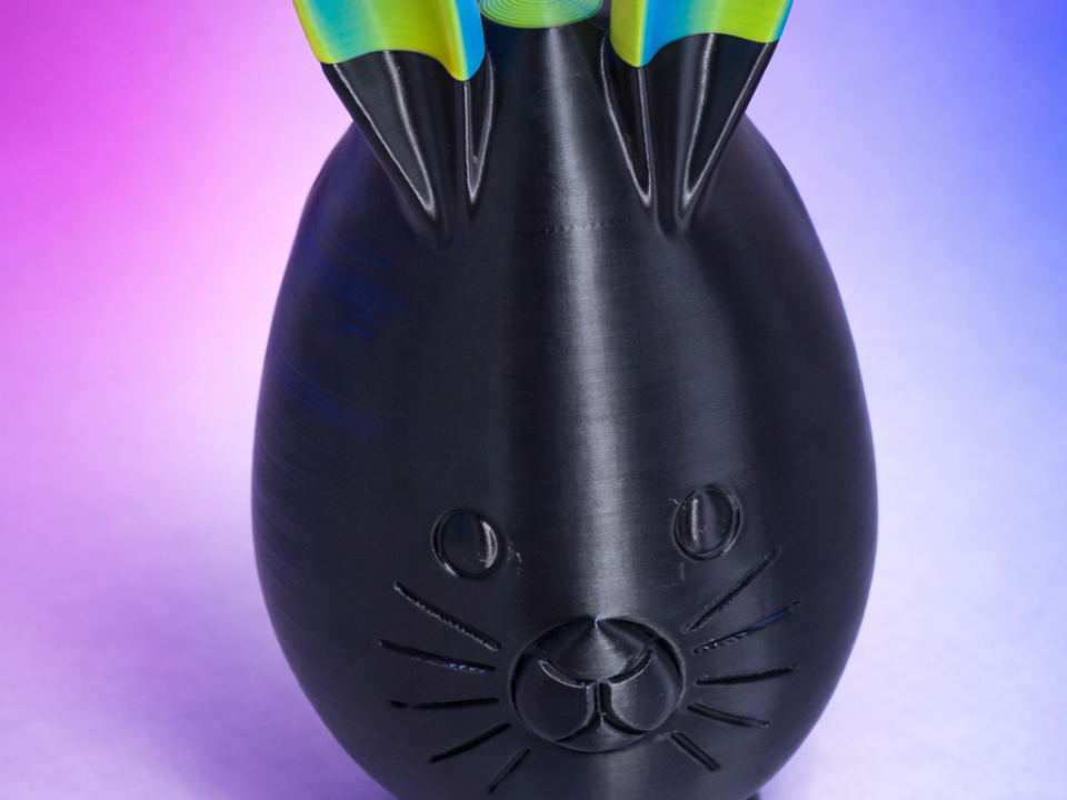 Cute Bunny Egg Container – 3D Easter Rabbit Box