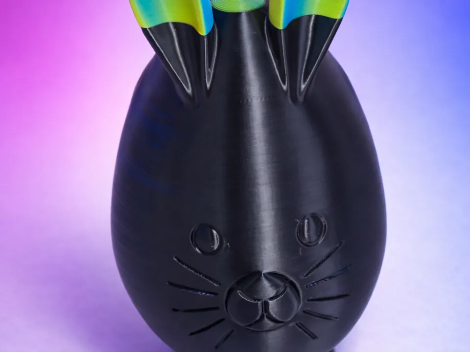 Cute Bunny Egg Container – 3D Easter Rabbit Box - Free 3D Print Model ...