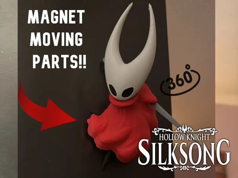 Hornet - Hollow Knight : Silksong Magnet