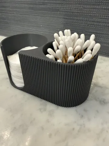 Organizador: Japandi Bathroom Organizer Q tips & Washing pads — vista de referencia 5