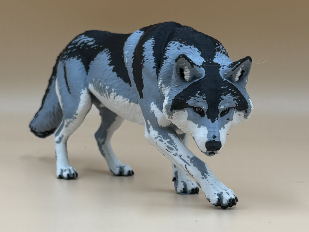 Gray Wolf — Silent Stalker 3D model