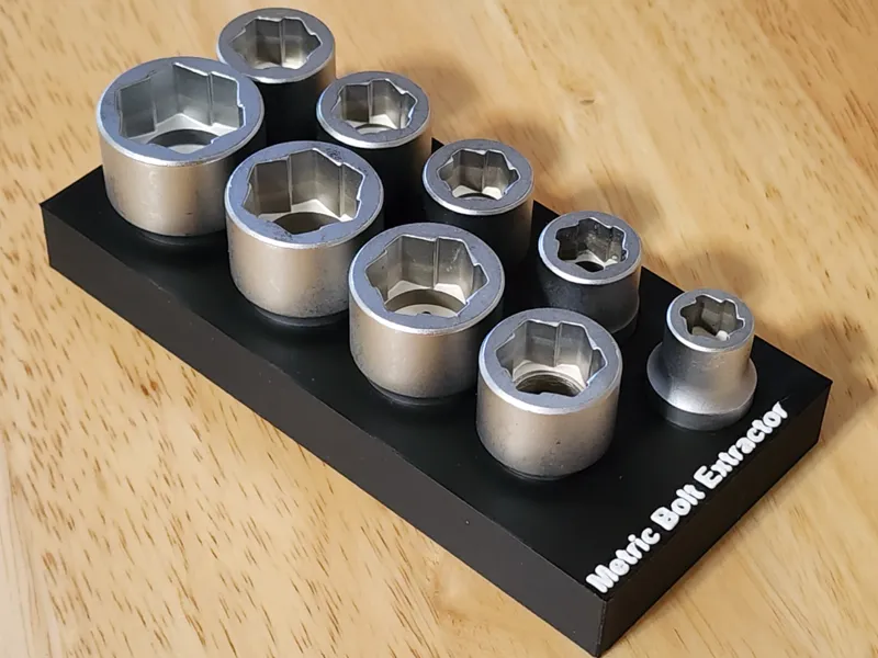 Harbor Freight 3/8 Metric Bolt Extractor Holder