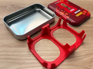 Panini Small Tin Box Insert fits 200 stickers