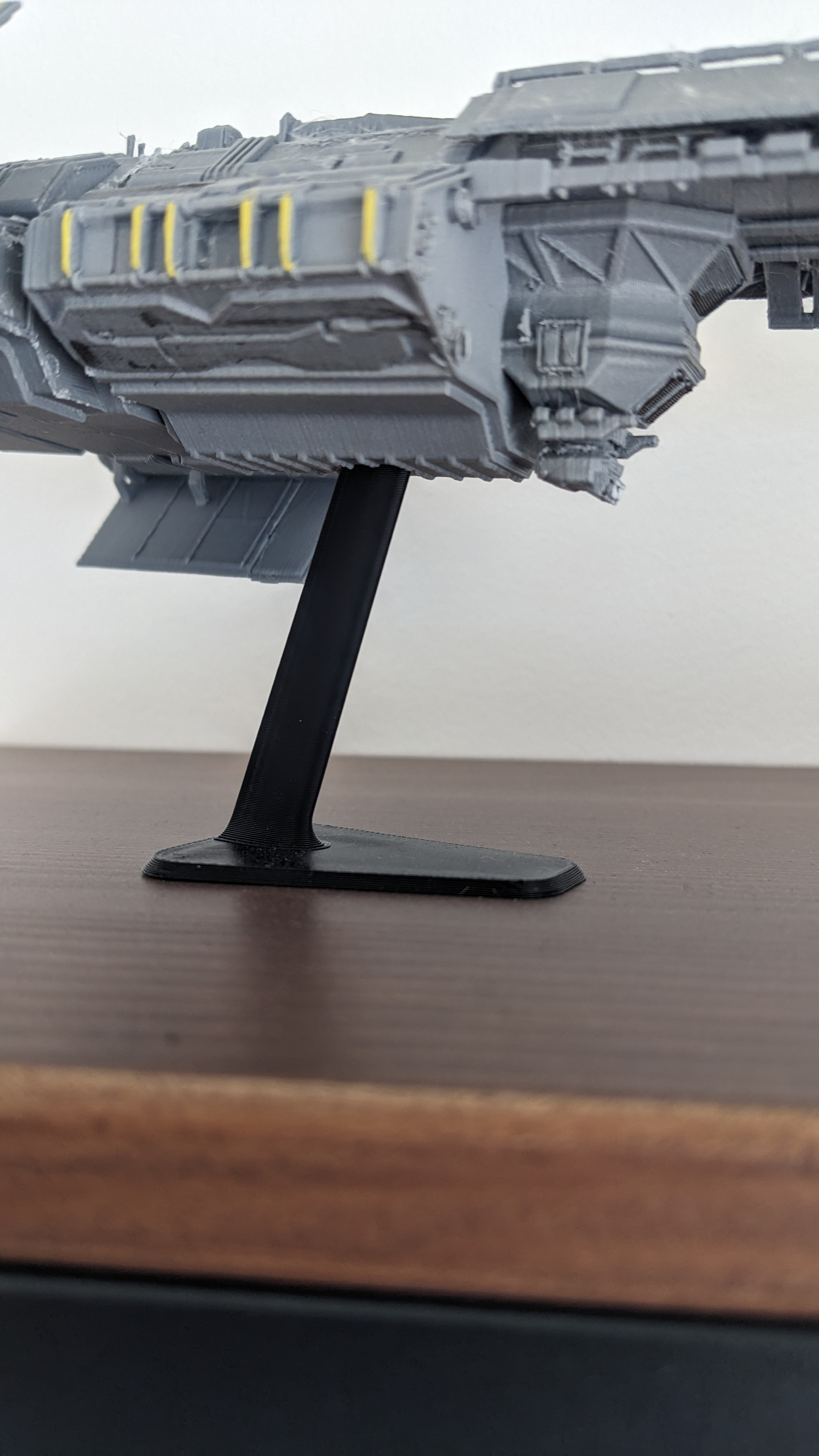 Miniatura 2 do modelo 3D Helldivers Super Destroyer with Stand