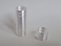 Tube and Cap V623 - Transparent PETG