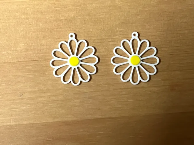 flower earrings