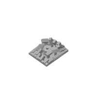0.2mm layer 1st plate -  .1 layer 2nd plate , 2 walls, 15% infill