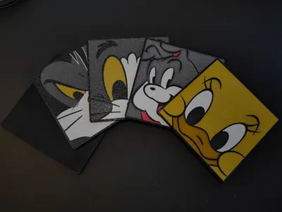 Tom and Jerry Theme Series Coasters