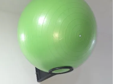 Wall-Mounted Yoga Ball Holder