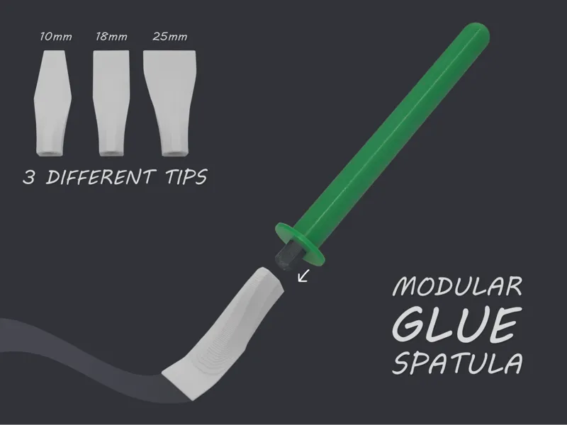 Modular Glue Spatula