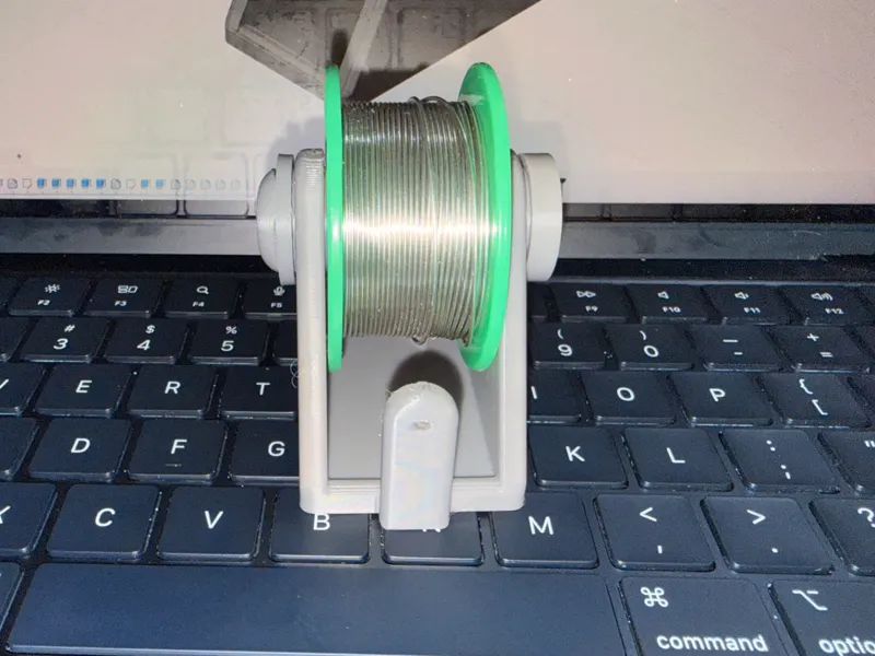 SOLDERING WIRE SPOOL HOLDER