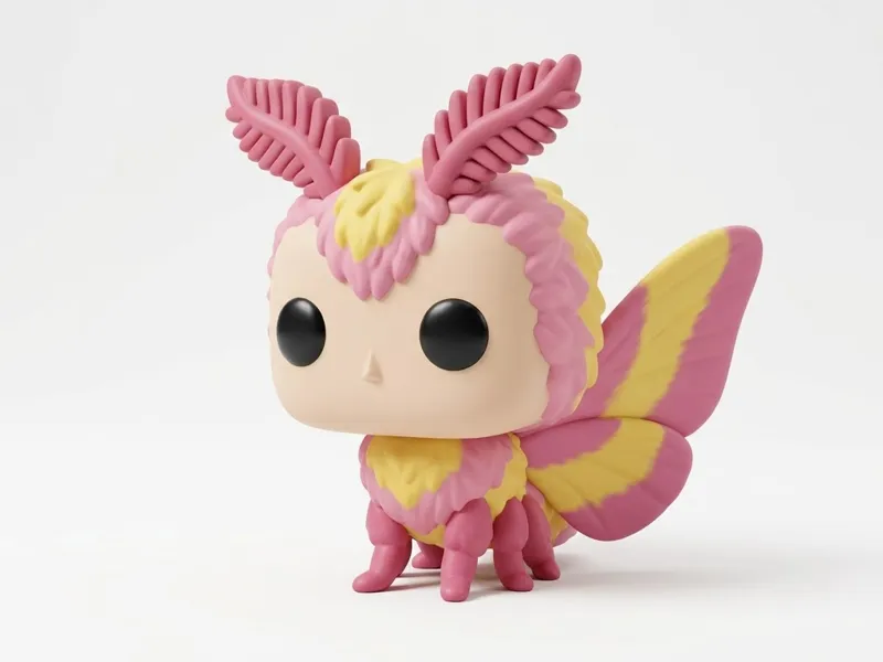 Rosy Maple Moth