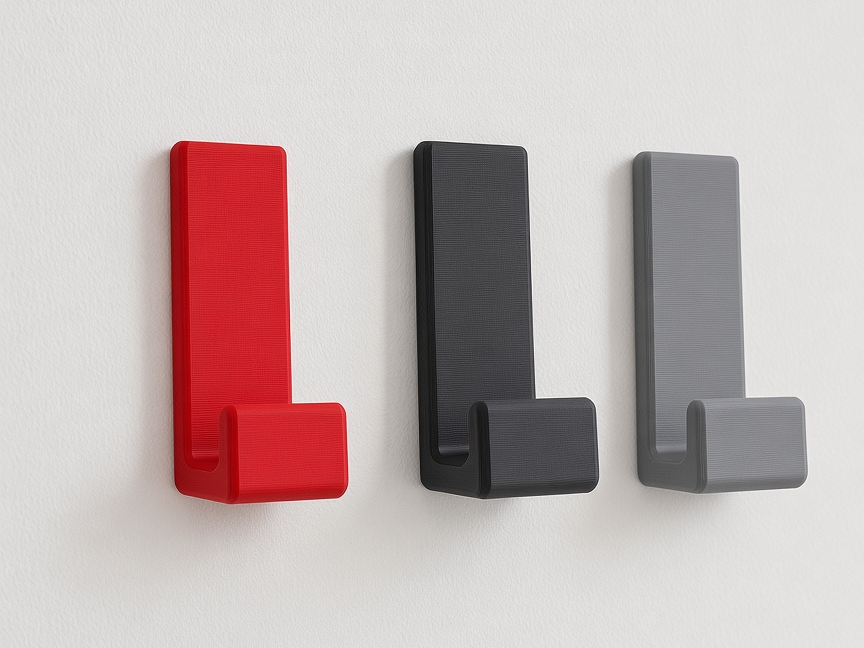 Gancho Rectangular de Pared - 3D printed Organizers, in stock in India